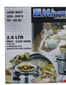 Miyako Rice Cooker MRC-2180SSNS