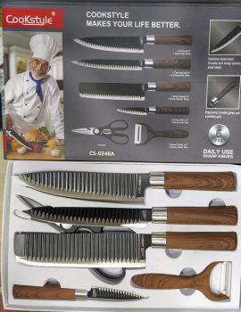 Cookstyle 6 PCS SHARP KNIVES SET CS-0248A