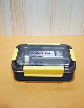 8.5 inch Metal & Plastic Tiffin Box Lunch Box DL0006