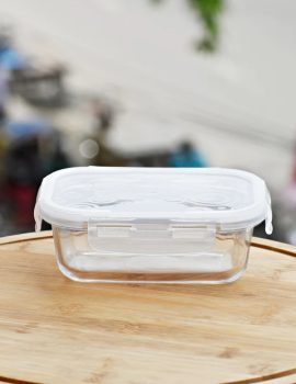6 inch Oven Proof Glass Food Container RY0124