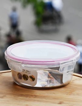 6.5 inch Oven Proof Glass Food Container RY0129