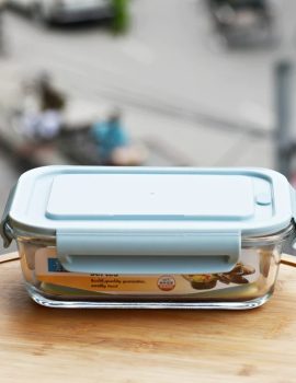 7.7 inch Oven Proof Glass Food Container RY0136