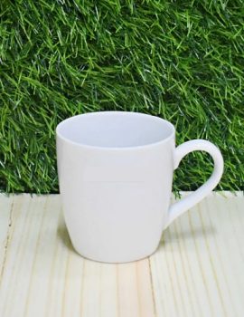 White Ceramic Coffee Mug SN0675