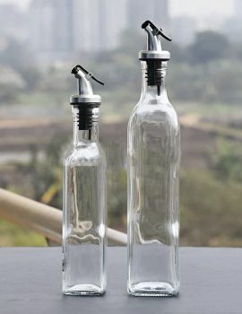 2 Pcs Oil Vinegar Bottle Set UT7537