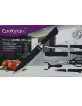 Cookstyle 6 PCS SHARP KNIVES SET CS-0238A